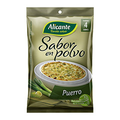 Caldo p/sab Puerro Alicante
