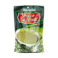 Sopa Crema Alicante Arveja/Jamon 68 Grs
