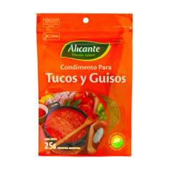Alicante Tucos Y Guisos 25 Grs