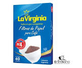 FILTRO P.CAFE LA VIRGINIA P.40