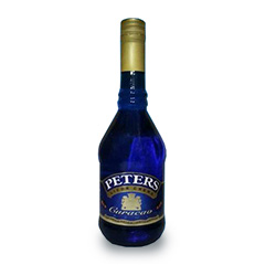 Licor Blue Curacao Peters 700 Cc