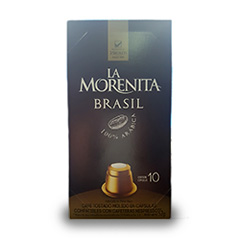 Cafe Capsula Morenita Brasil 52g