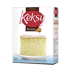 Bizcochuelo naranja Keksy X540Gr