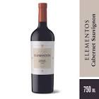 Vino fino tinto Elementos cabernet sauvignon x 750 ml.
