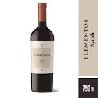 Vino fino tinto Elementos syrah x 750 ml.