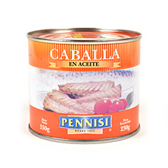 Caballa Pennisi Aceite x330Gr