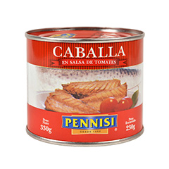 Caballa En Salsa De Tomates Pennisi x330gr