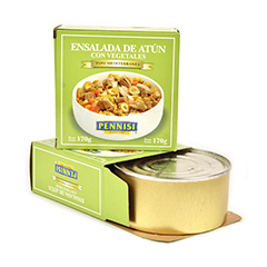 ENSALADA DE ATUN CON VEGETALES PENISI 170G