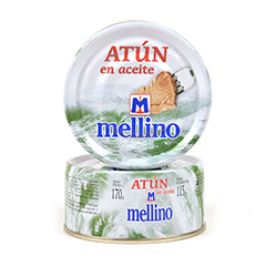Atun en Aceite Mellino 170 Gr