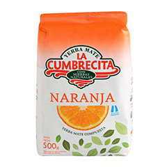 Yerba Mate Naranja La Cumbrecita 500 Gr