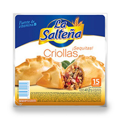 TAPA PARA EMPANADAS LA SALTENA CRIOLLAS 412 GR