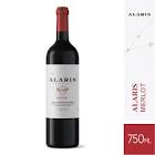 Vino Merlot Alaris 750 Cc