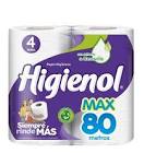Papel higienico Higienol Max 80mts 