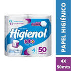 Papel Higienico Higienol 4X50Mt
