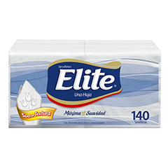 SERVILLETA ELITE BLANCA 140 UN