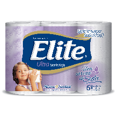 PAPEL HIG. ELITE ULTRA D/H C/SEDA 6 X 30MT