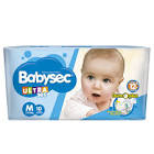 Pañal Babysec X10
