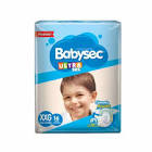 pañal P BabySec Ultra x16un 