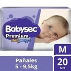 Pañales M Babysec X10Un