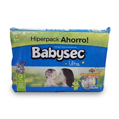Pan?Al G Hiperpack Babysec Ultra 52 Un