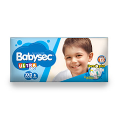 Pañal Xxg Ultrasec Babysec 16Un