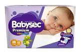 Pan?Al M Babysec Premium Hiper 60 Un