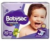 Pan?Al Xg Babysec Premium Hiper 40 Un