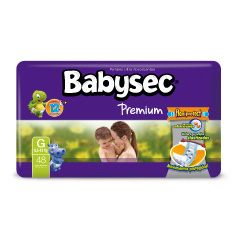 Pan?Al G Hiper Premium Flexi 3D Babysec 48 Un