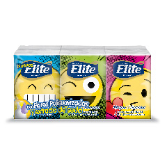 PAÑUELOS ELITE FIBRAS C/EXTR. 6 X 8UN.
