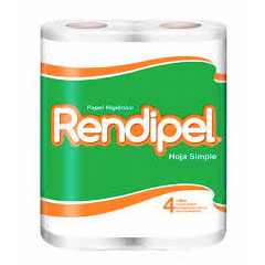 4 rollos de papel higienico