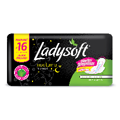 Toalla Normal Nocturna Con Alas Ladysoft 16 Un