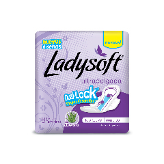 TOALLAS LADYSOFT ULTRADELGADA SUAVE C.ALAS 24U