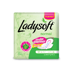 T. Ladysoft Normal C/ Extracto Aloe Vera c/ Alas x 8 u.