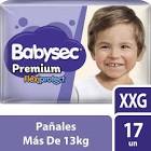 Pañales Descartables Premium Talle Xxg Babysec 17un