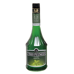 LICOR TRES PLUMAS MENTA 700 CC