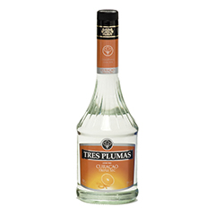 Licor Curacao Triple Sec Tres Plumas x 700_unidad