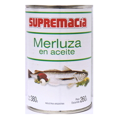 MERLUZA SUPERMACIA EN ACEITE 380G