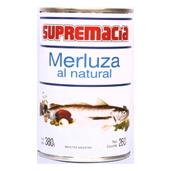 MERLUZA SUPERMACIA AL NATURAL 380G