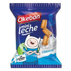 Galletitas Clasicas Okebon Mini Leche 70 Gr