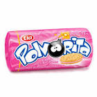 Galletitas Vainilla Rellenas Frutilla Polvorita 80 Gr