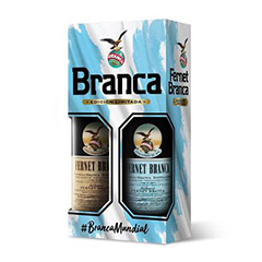 Fernet Branca Mundial Estuche 2 Un 750 Cc