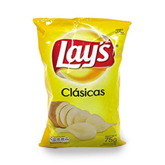 Papa Frita Lays Clasicas 75 Gr
