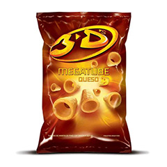 Conos 3D´S Queso x 116 Gr.