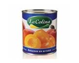 Duraznos amarillos en mitades comunes La Colina x 820 gr.