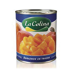 DURAZNOS LA COLINA TROZOS 820G