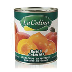 DURAZNOS LA COLINA BAJAS CALORIAS 820G