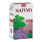 Vino de mesa Nativo tinto tetra x 1 lt.