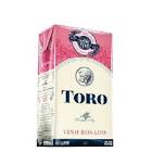 Vino de mesa rosado Toro tetra x 1 lt.