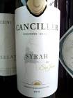 VINO CANCILLER RAICES SYRAH SAN JUAN 750CC