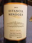 Vino tinto Estancia Mendoza merlot-malbec x 750 ml.